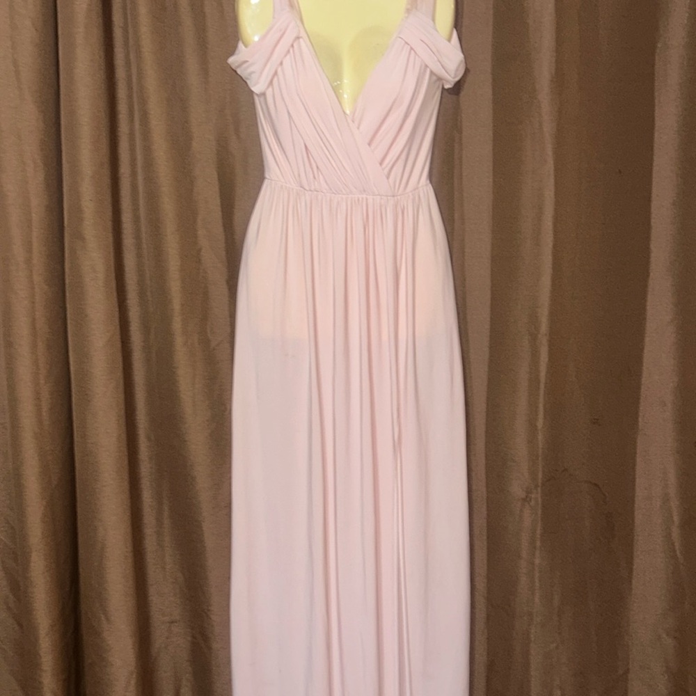ASOS Blush Pink maxi Dress Size Small